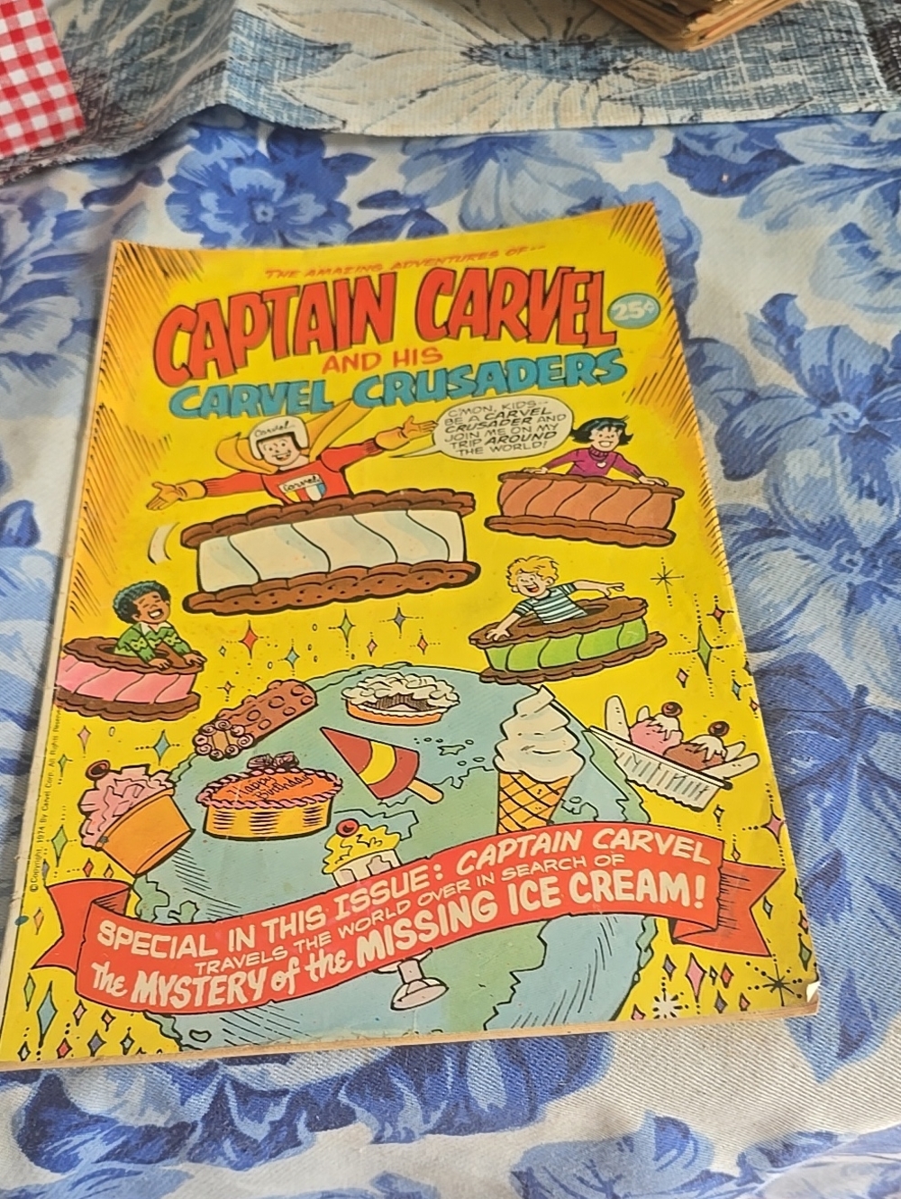 Captain Carvel & His Carvel Crusaders (1974) #1 - Comic Book - From Carvel Corp.